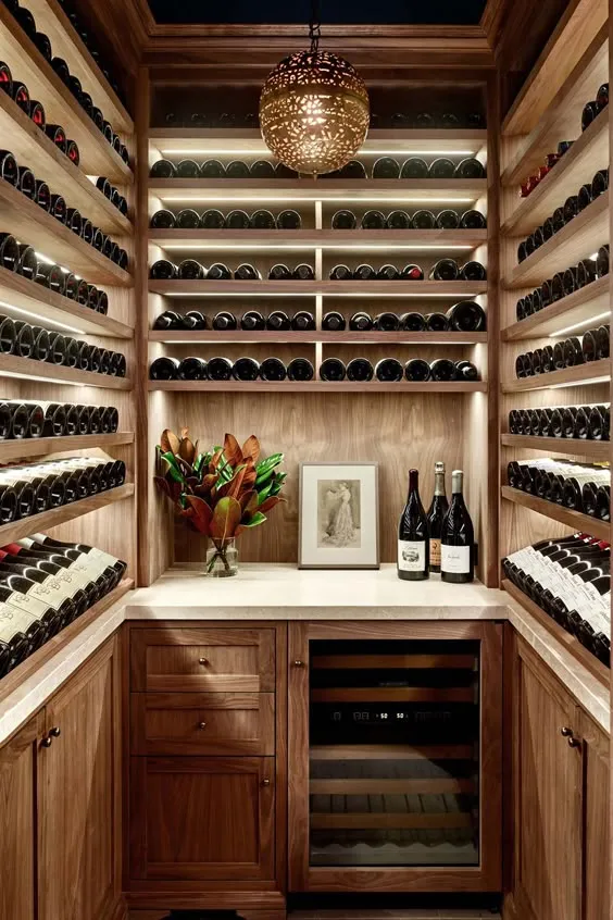 wine cellar basement finishing