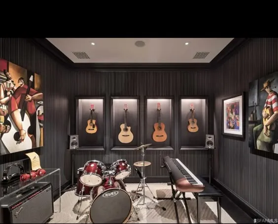 basement music studio