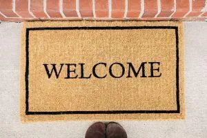 welcome mat