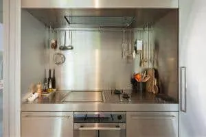 stainless steel cabinets