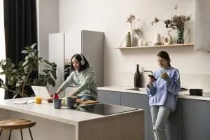 Roommates Spending Time Together