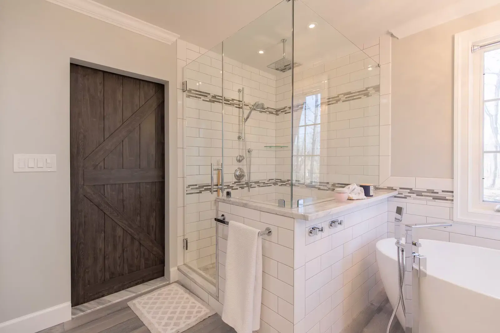 Airy Bathroom Remodel