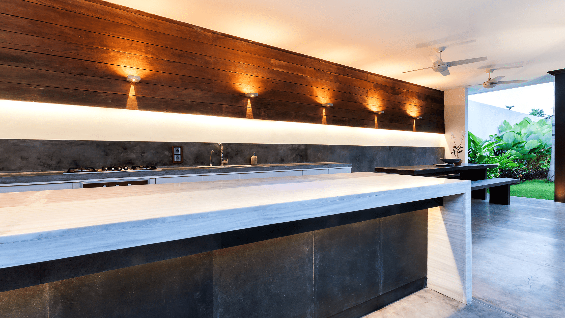 Incorporate an Outdoor Feel to Your Kitchen and Bathroom