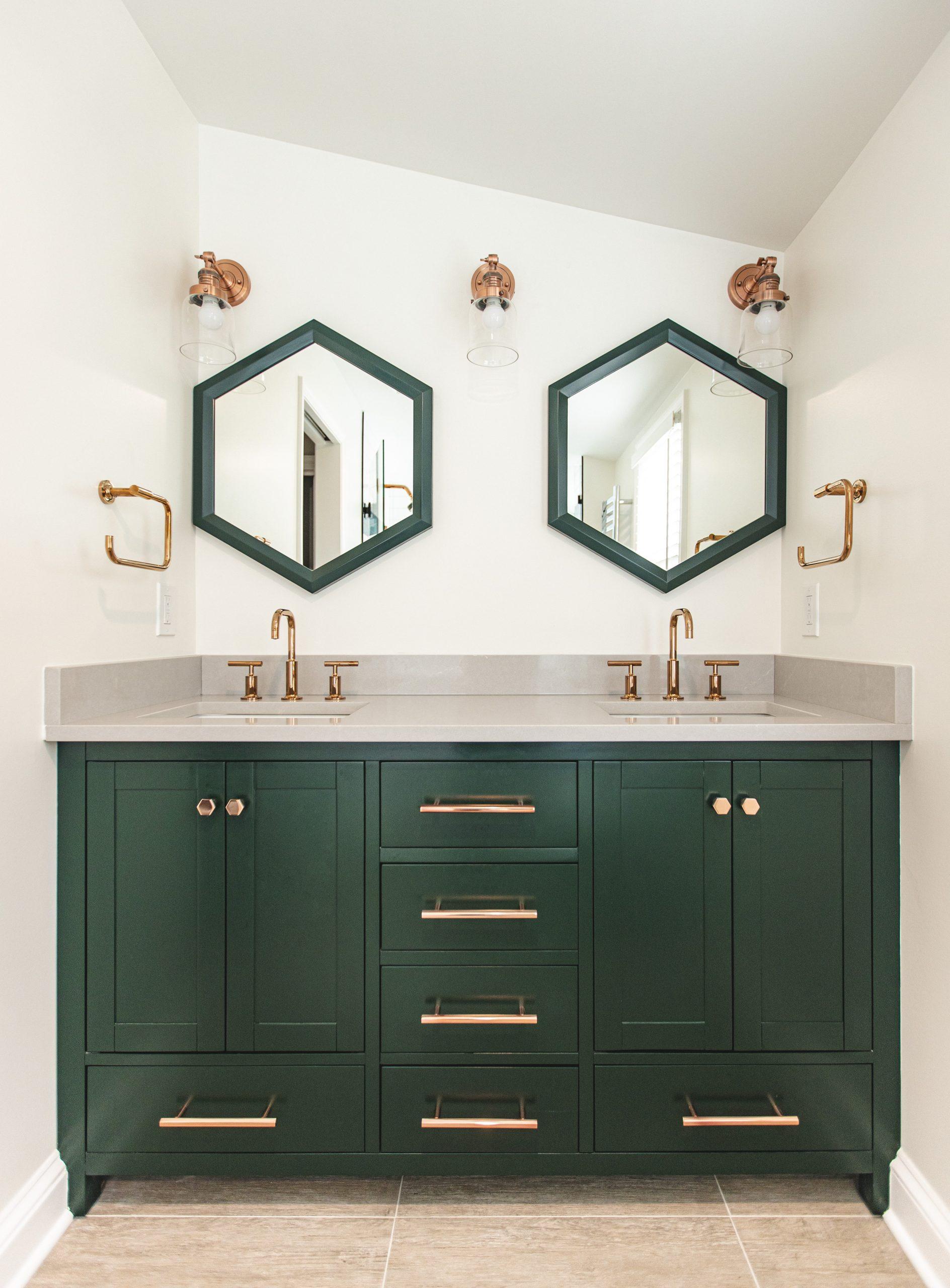 Incorporating Color in Kitchen and Bathroom Design
